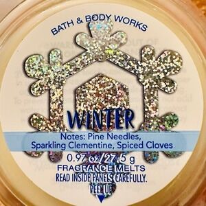 New Bath & Body Works .97oz Winter Scented Fragrance Melt